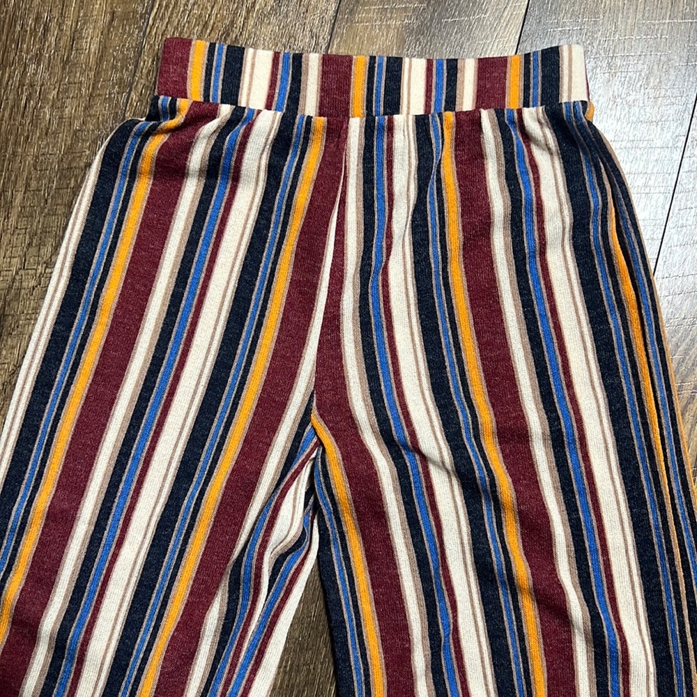 Colorful striped pants